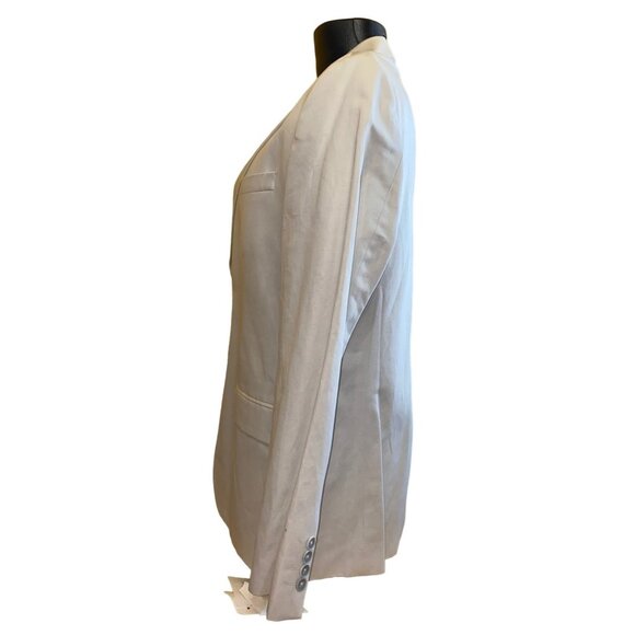 Calvin Klein Mens Beige Two-Button Suit Jacket Size L - Made In India - Picture 5 of 10